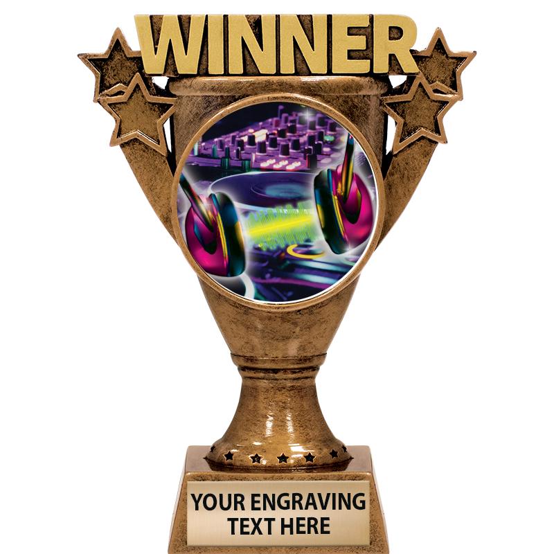 5.5" WINNER INSERT SCULPTURE