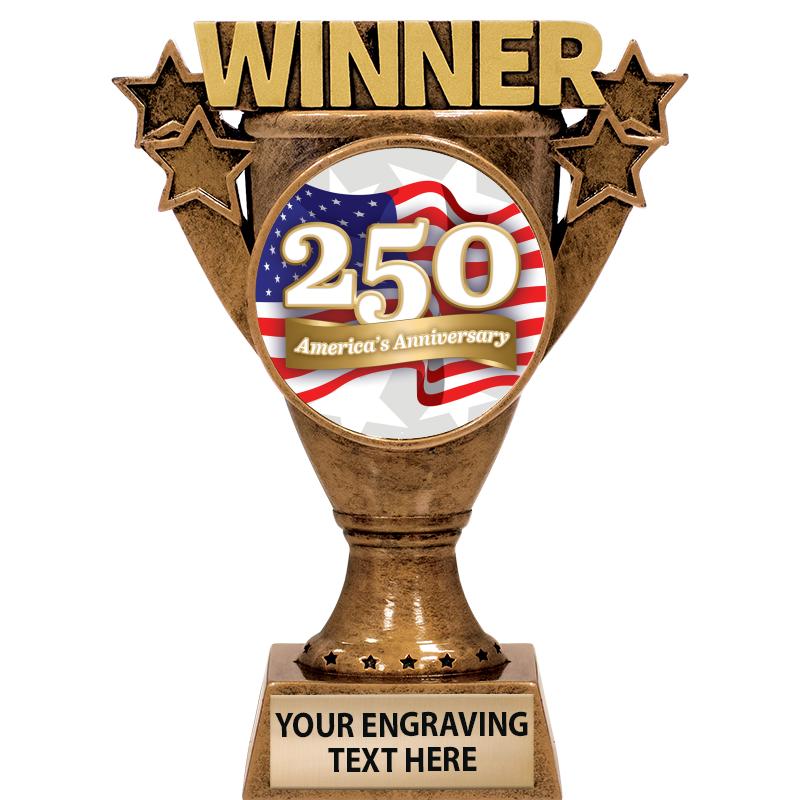 5.5" WINNER INSERT SCULPTURE