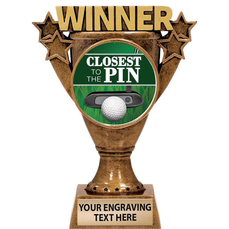 5.5" WINNER INSERT SCULPTURE