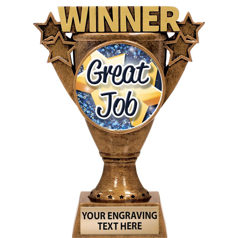 5.5" WINNER INSERT SCULPTURE