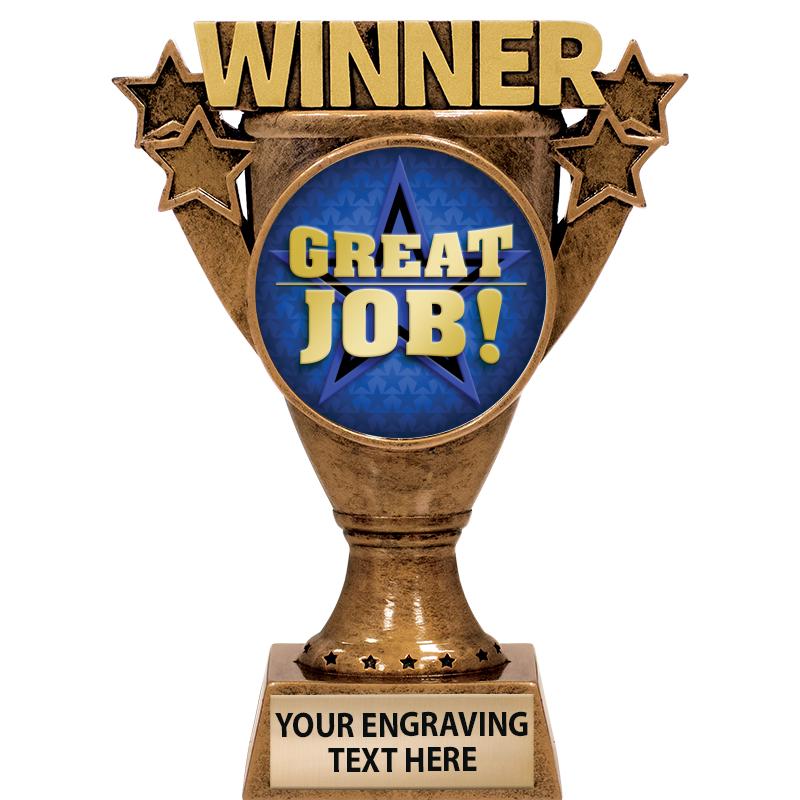 5.5" WINNER INSERT SCULPTURE