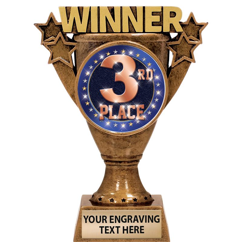 5.5" WINNER INSERT SCULPTURE