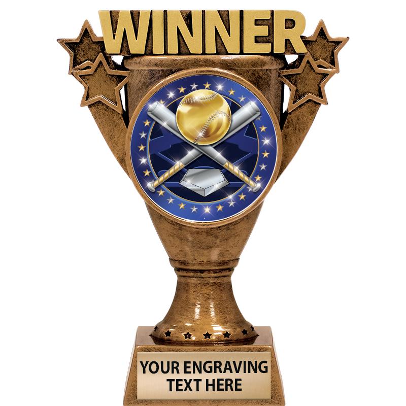 5.5" WINNER INSERT SCULPTURE