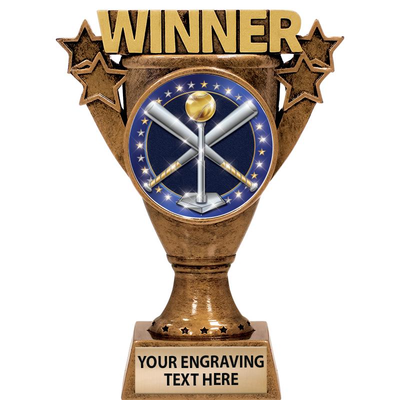 5.5" WINNER INSERT SCULPTURE