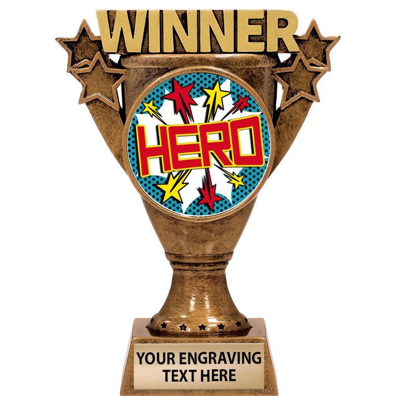 5.5" WINNER INSERT SCULPTURE