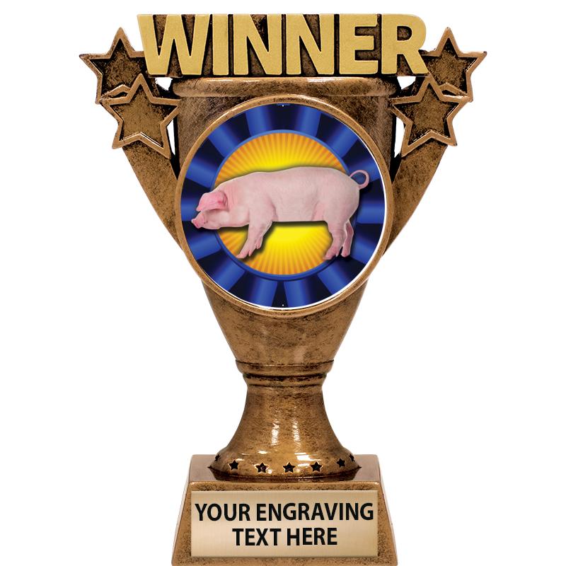 5.5" WINNER INSERT SCULPTURE