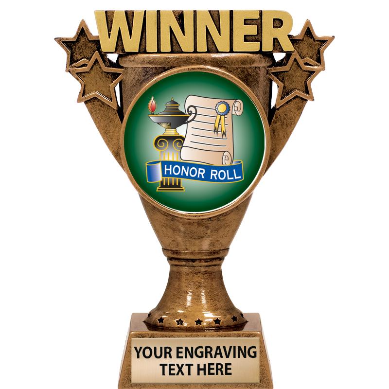 5.5" WINNER INSERT SCULPTURE