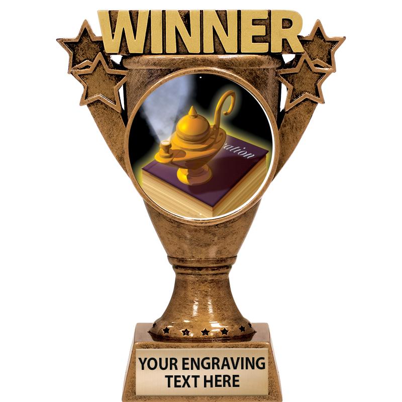 5.5" WINNER INSERT SCULPTURE