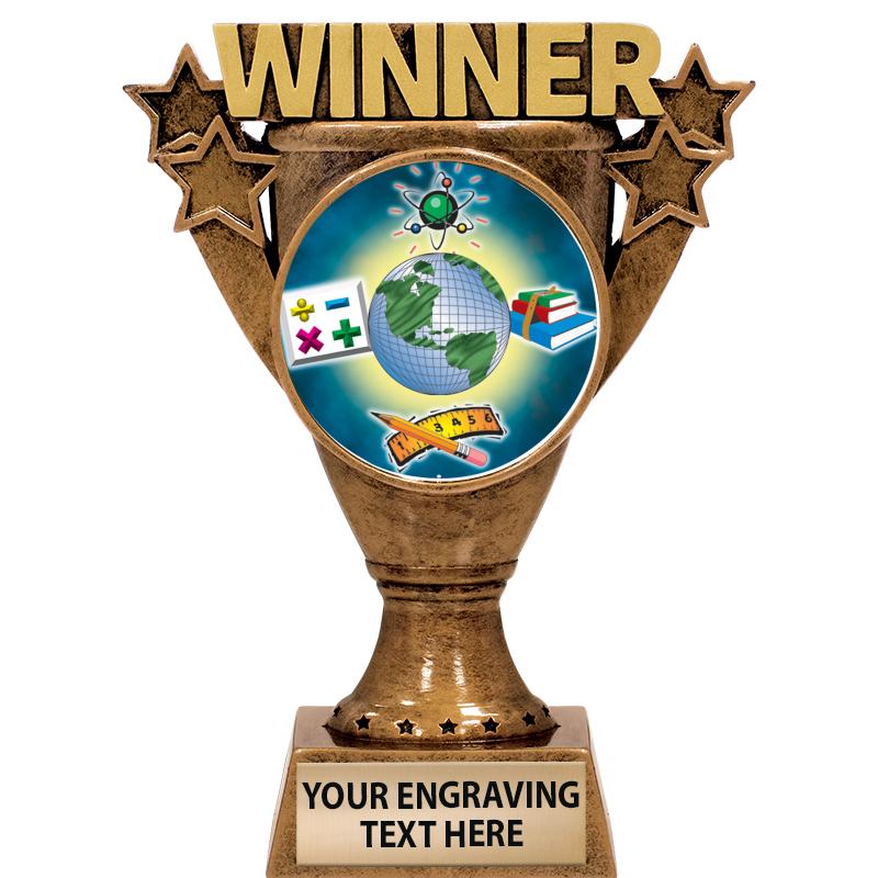 5.5" WINNER INSERT SCULPTURE