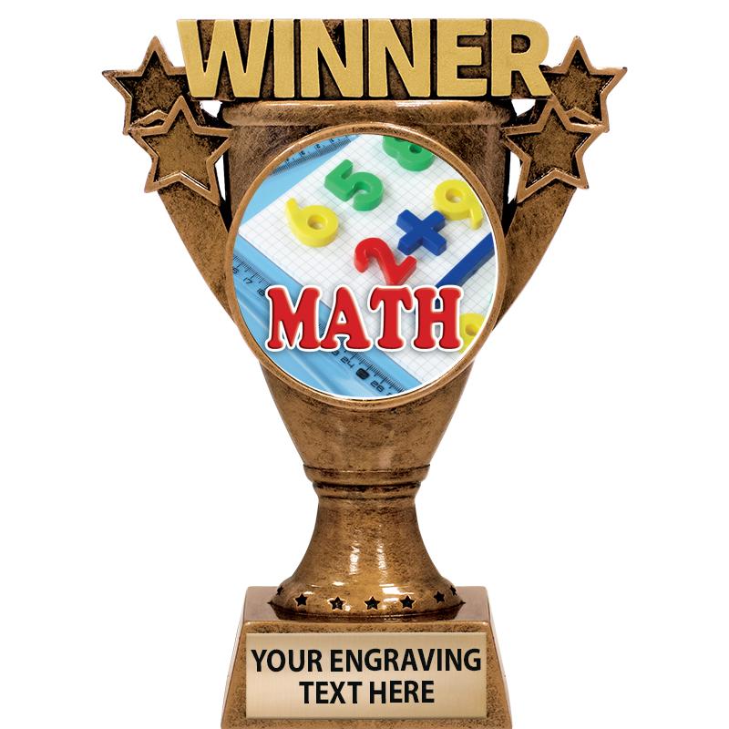 5.5" WINNER INSERT SCULPTURE