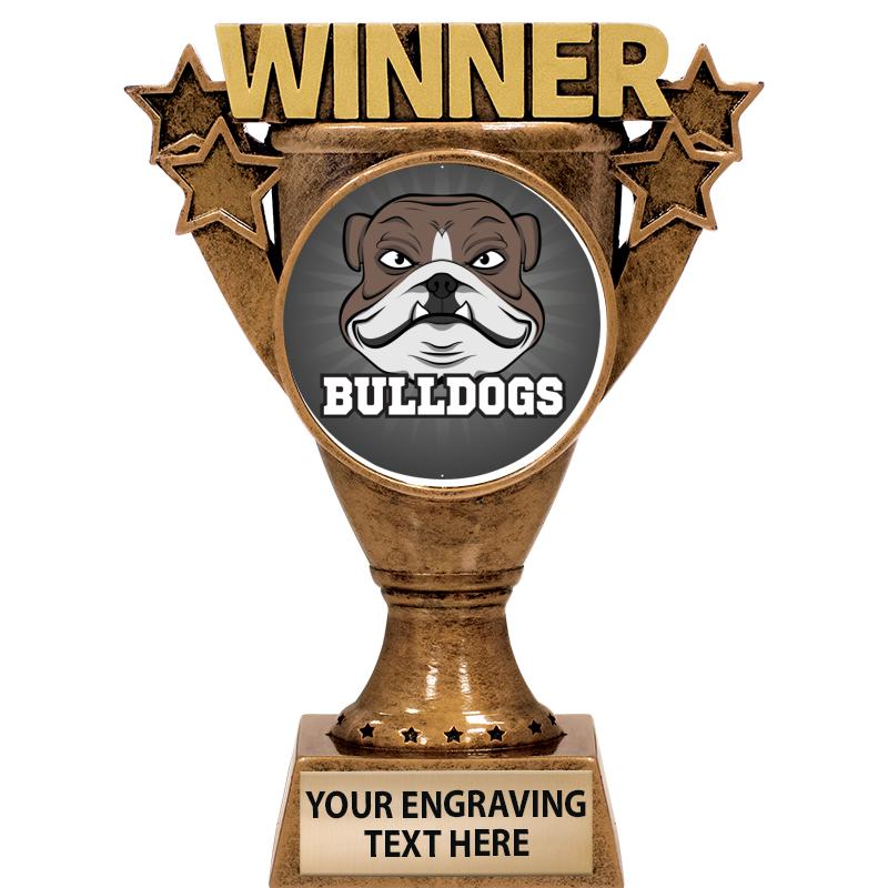 5.5" WINNER INSERT SCULPTURE