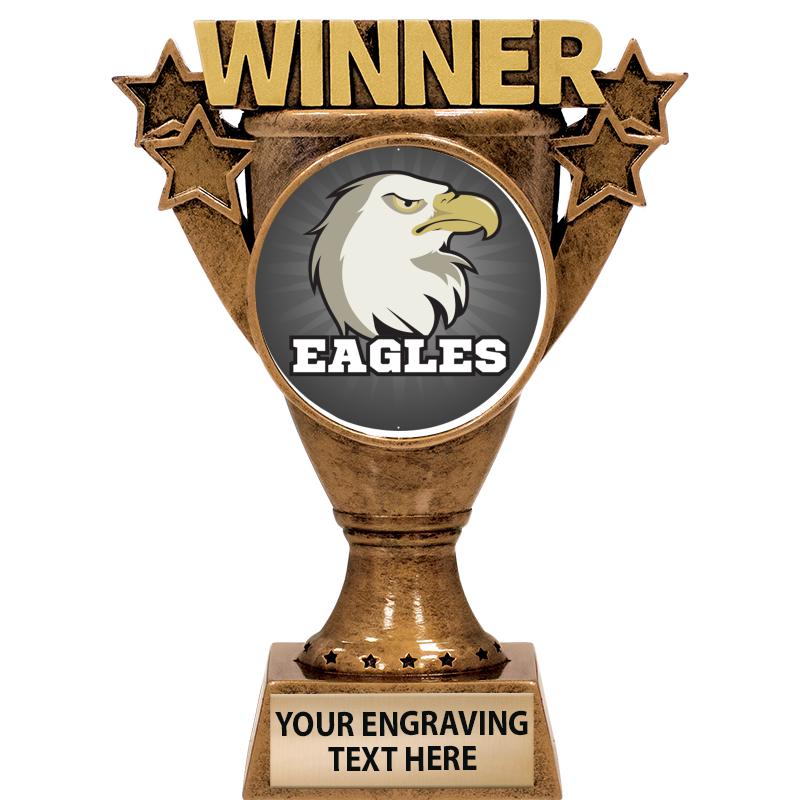 5.5" WINNER INSERT SCULPTURE