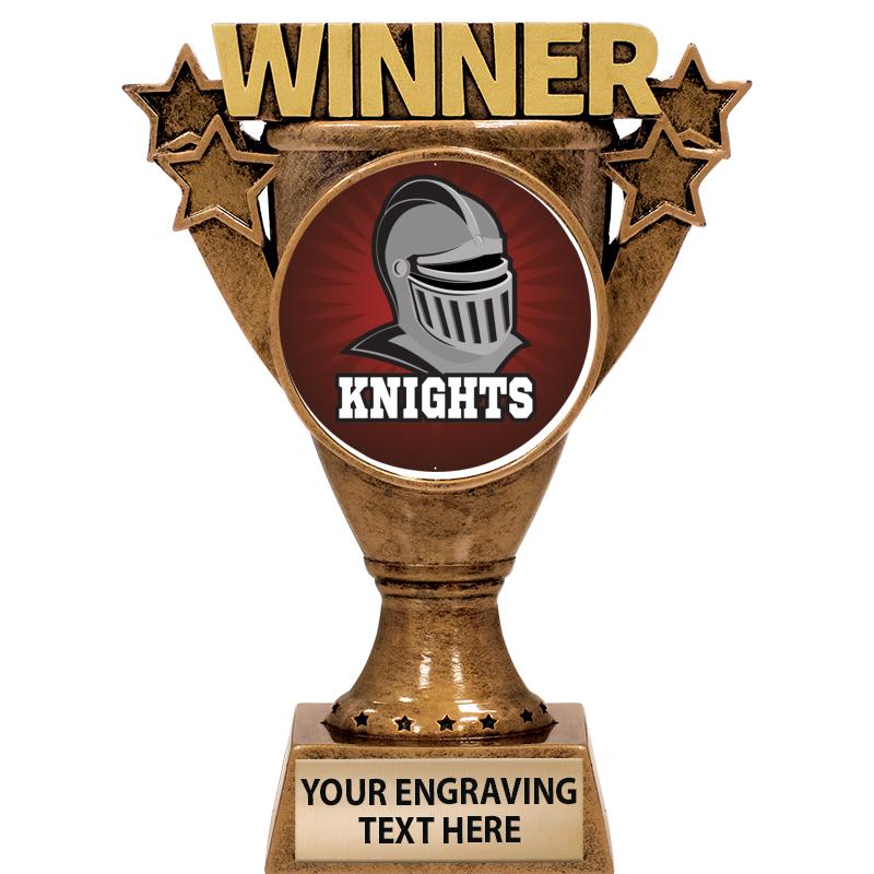 5.5" WINNER INSERT SCULPTURE