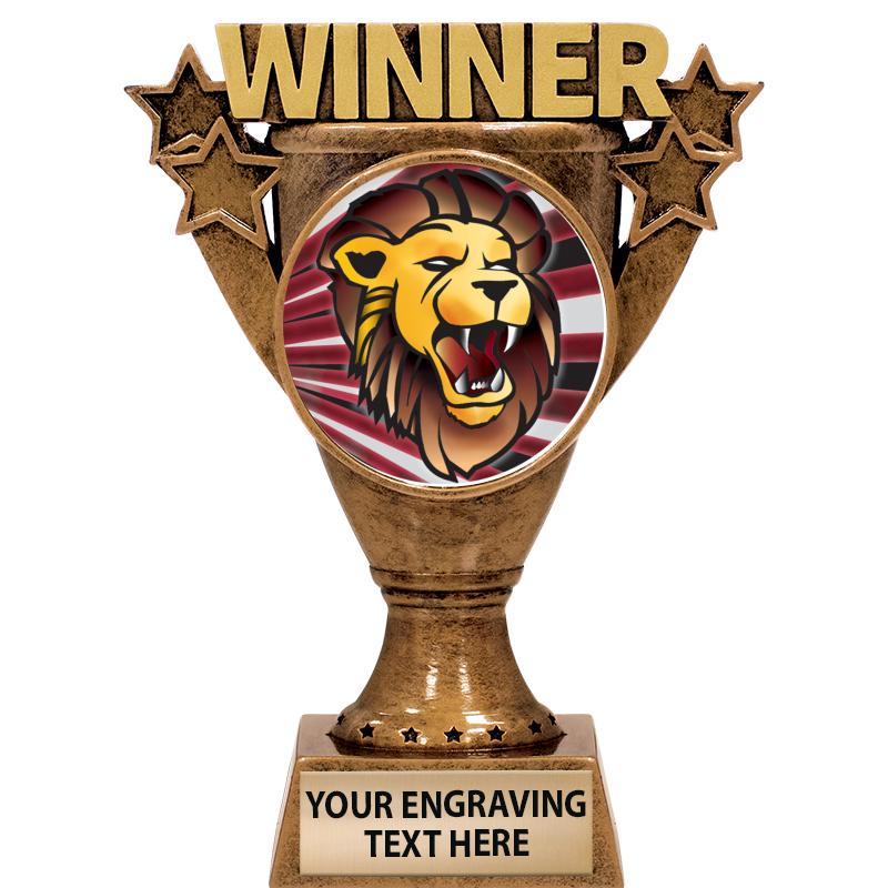 5.5" WINNER INSERT SCULPTURE