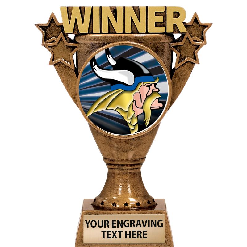 5.5" WINNER INSERT SCULPTURE