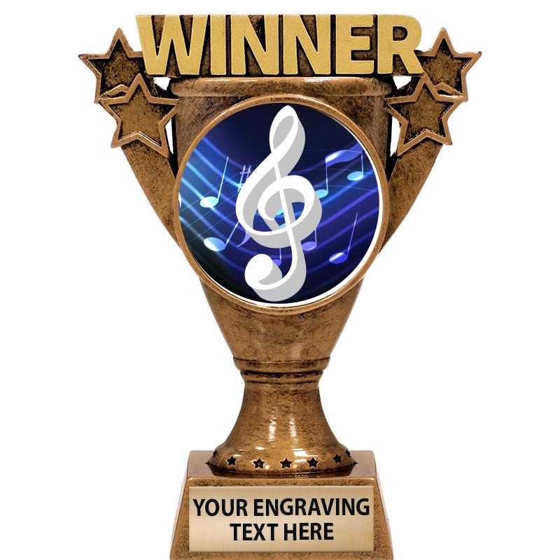 5.5" WINNER INSERT SCULPTURE