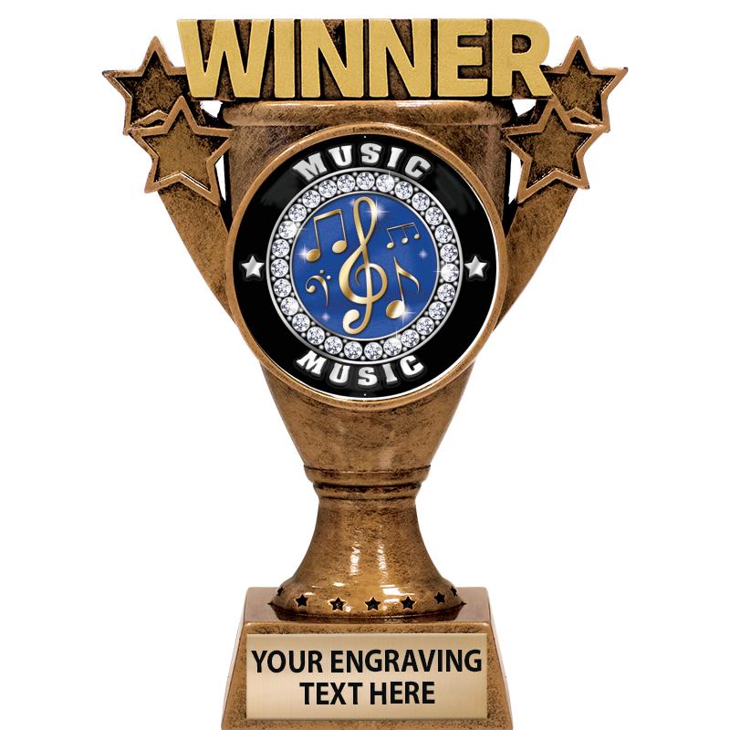 5.5" WINNER INSERT SCULPTURE