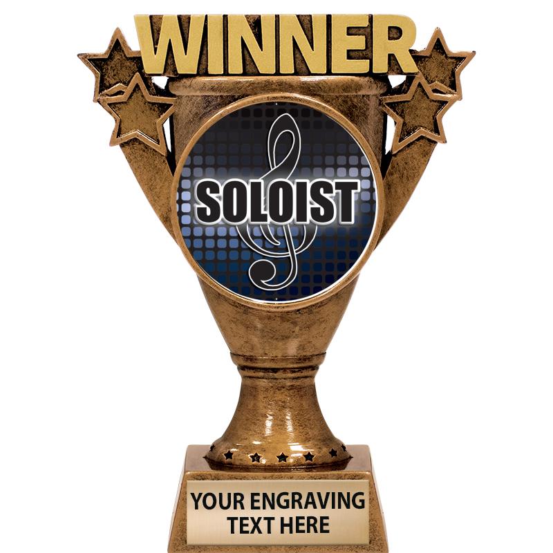 5.5" WINNER INSERT SCULPTURE