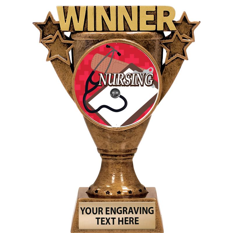 5.5" WINNER INSERT SCULPTURE