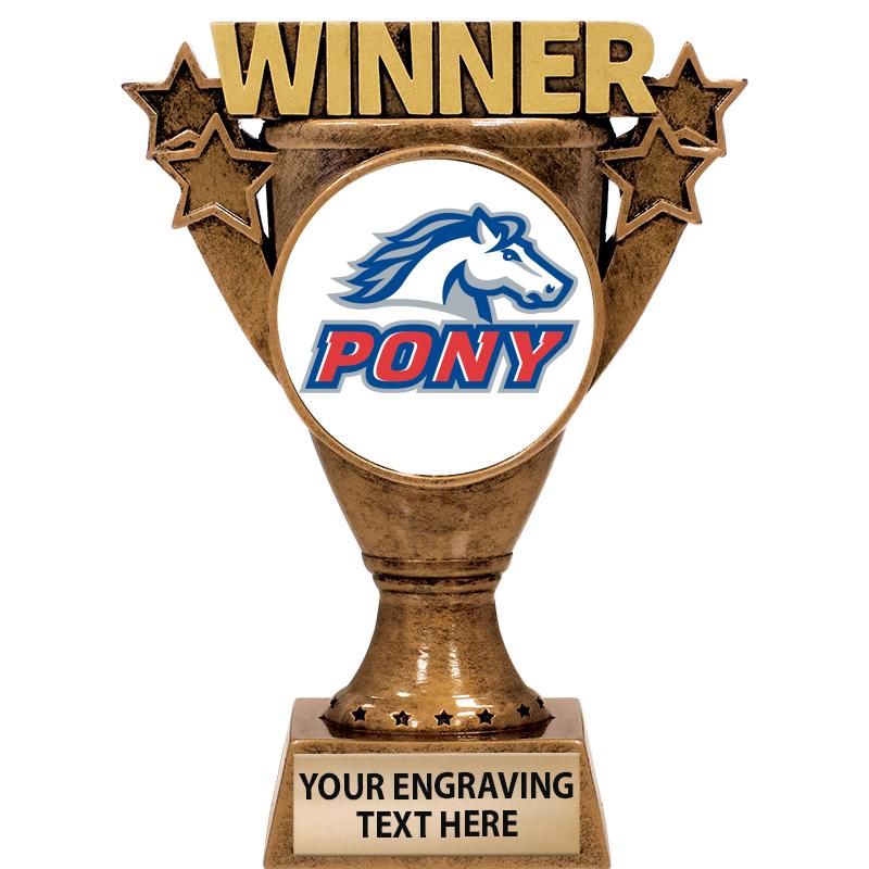 5.5" WINNER INSERT SCULPTURE