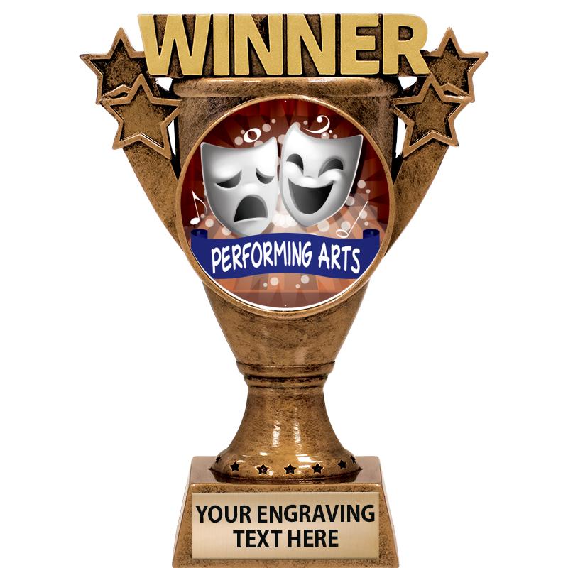 5.5" WINNER INSERT SCULPTURE