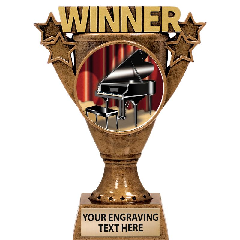 5.5" WINNER INSERT SCULPTURE