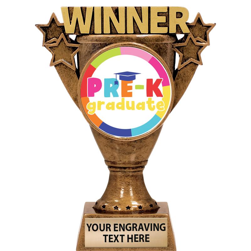 5.5" WINNER INSERT SCULPTURE