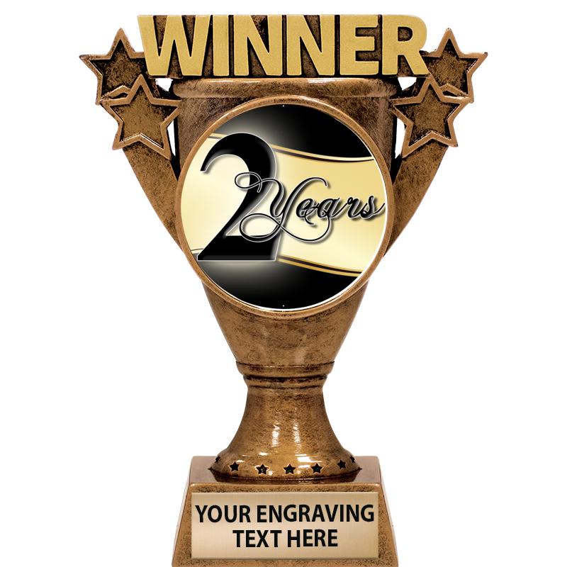 5.5" WINNER INSERT SCULPTURE