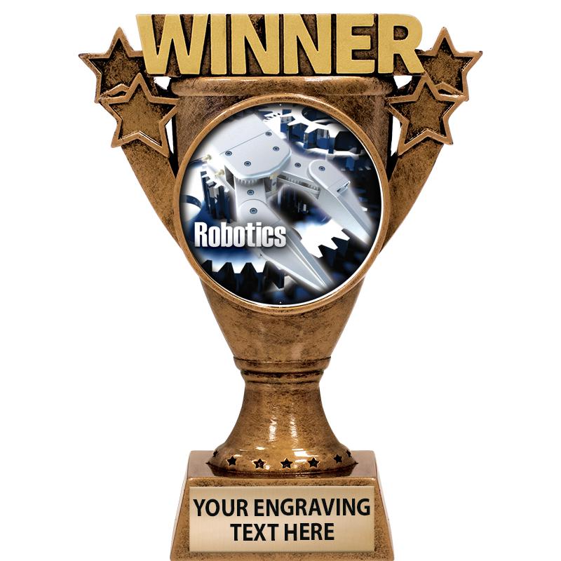 5.5" WINNER INSERT SCULPTURE