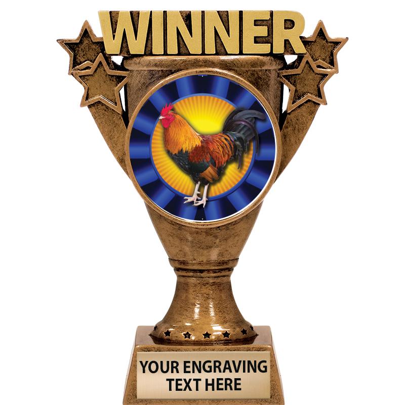 5.5" WINNER INSERT SCULPTURE