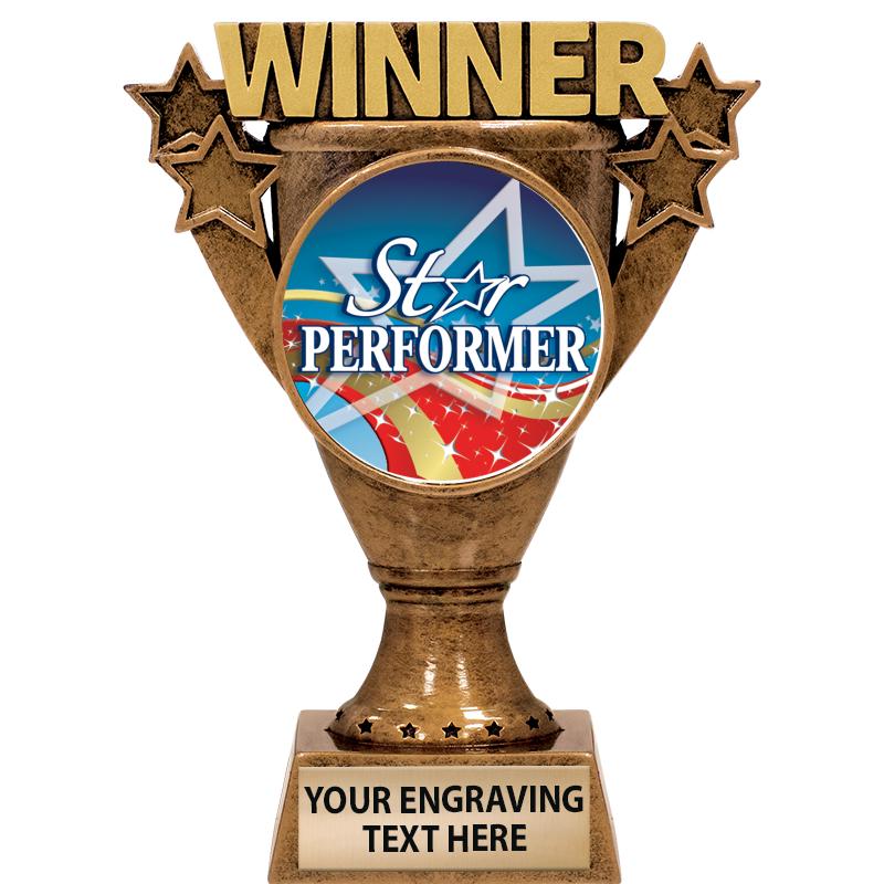 5.5" WINNER INSERT SCULPTURE