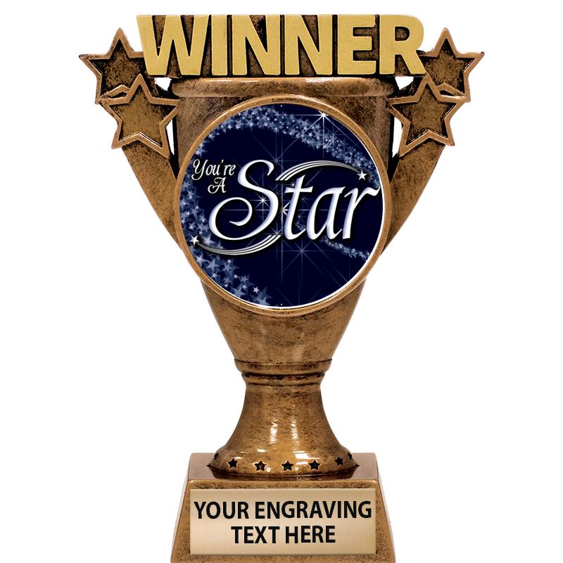 5.5" WINNER INSERT SCULPTURE