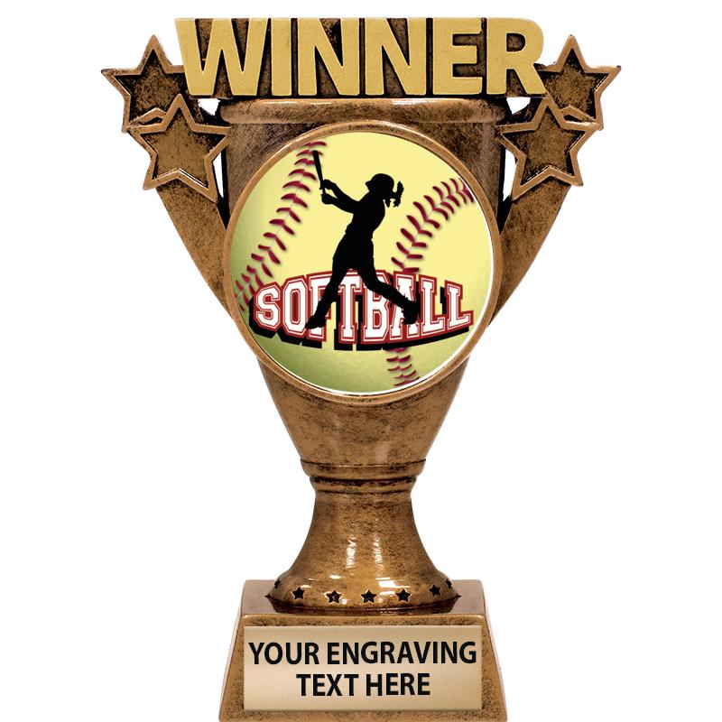 5.5" WINNER INSERT SCULPTURE