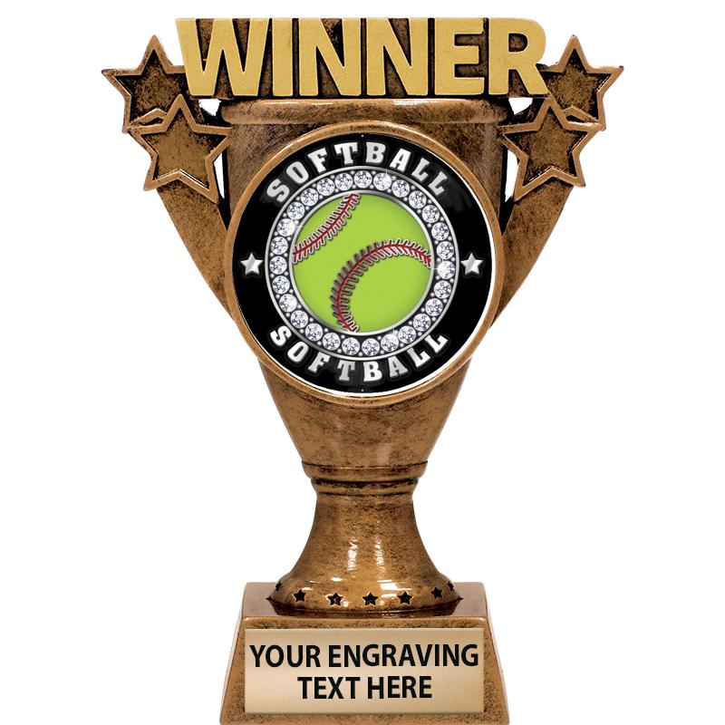 5.5" WINNER INSERT SCULPTURE