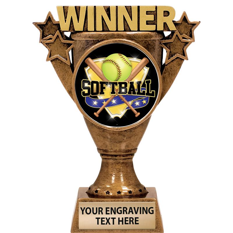 5.5" WINNER INSERT SCULPTURE