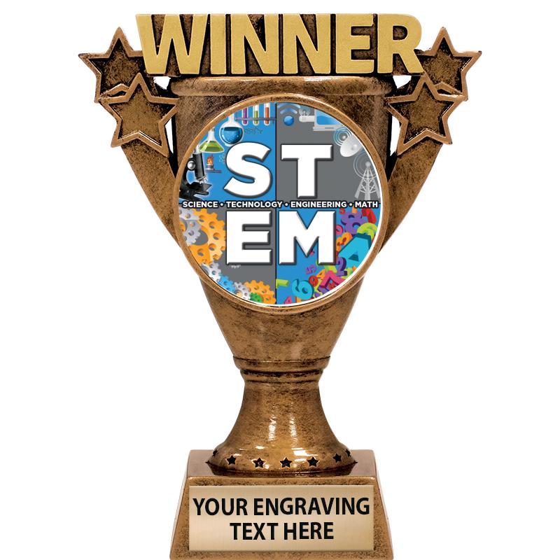 5.5" WINNER INSERT SCULPTURE