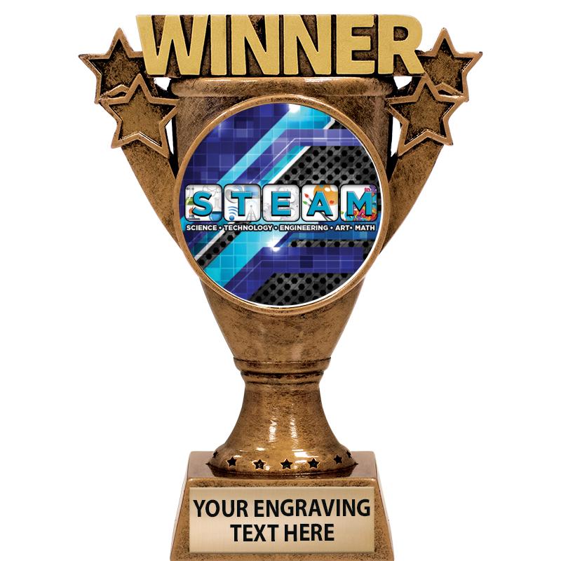 5.5" WINNER INSERT SCULPTURE