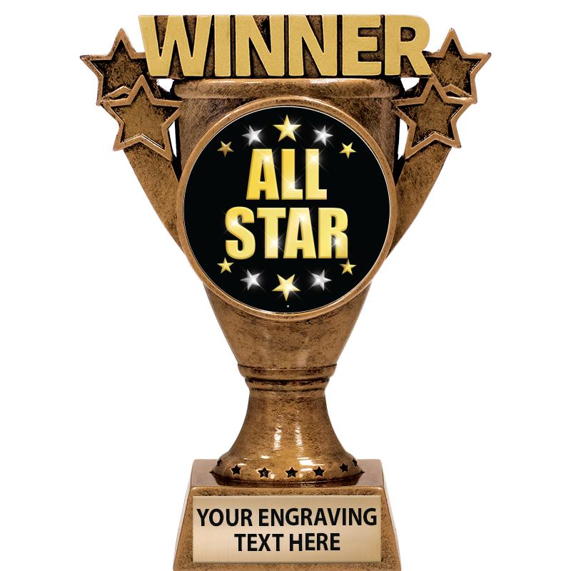 5.5" WINNER INSERT SCULPTURE