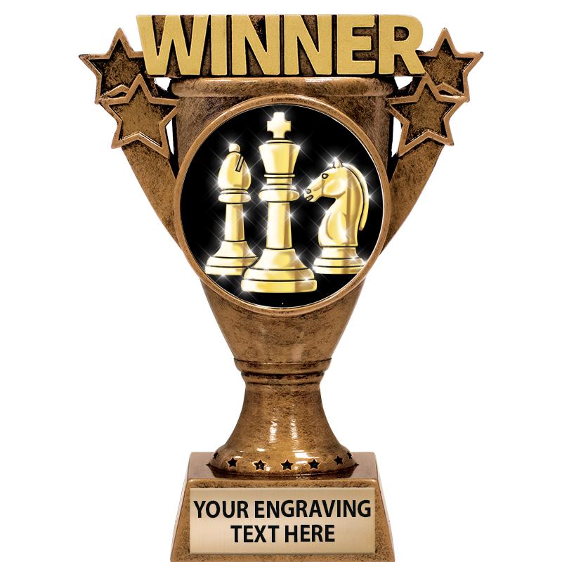 5.5" WINNER INSERT SCULPTURE