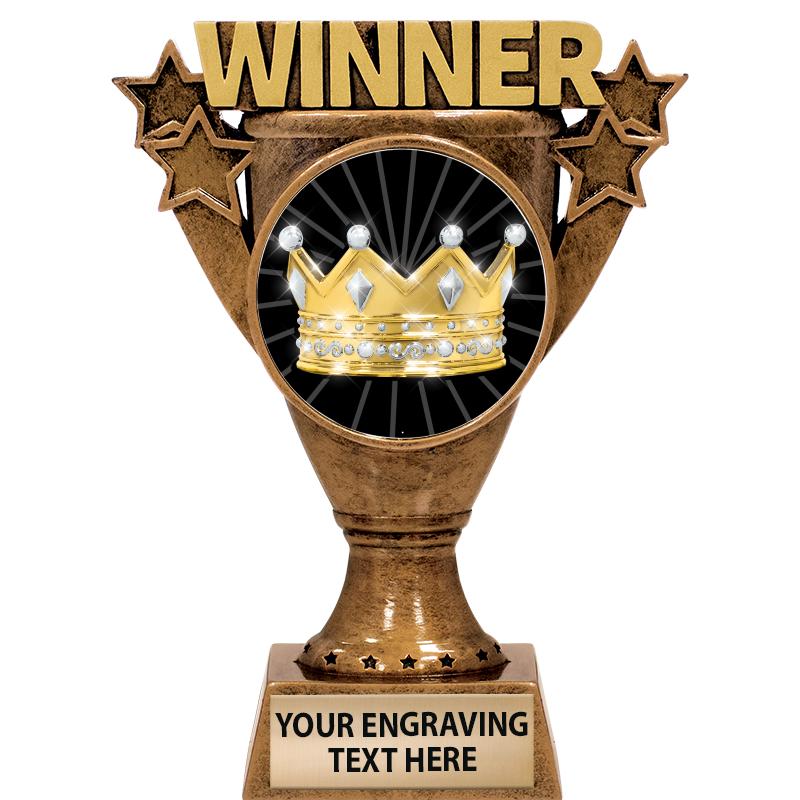 5.5" WINNER INSERT SCULPTURE