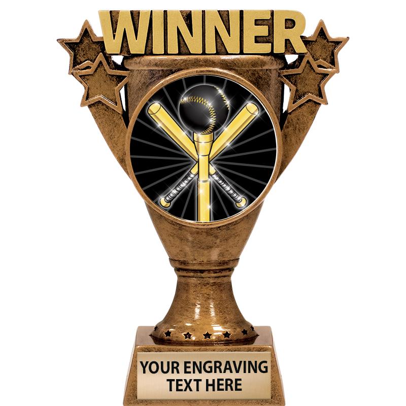 5.5" WINNER INSERT SCULPTURE