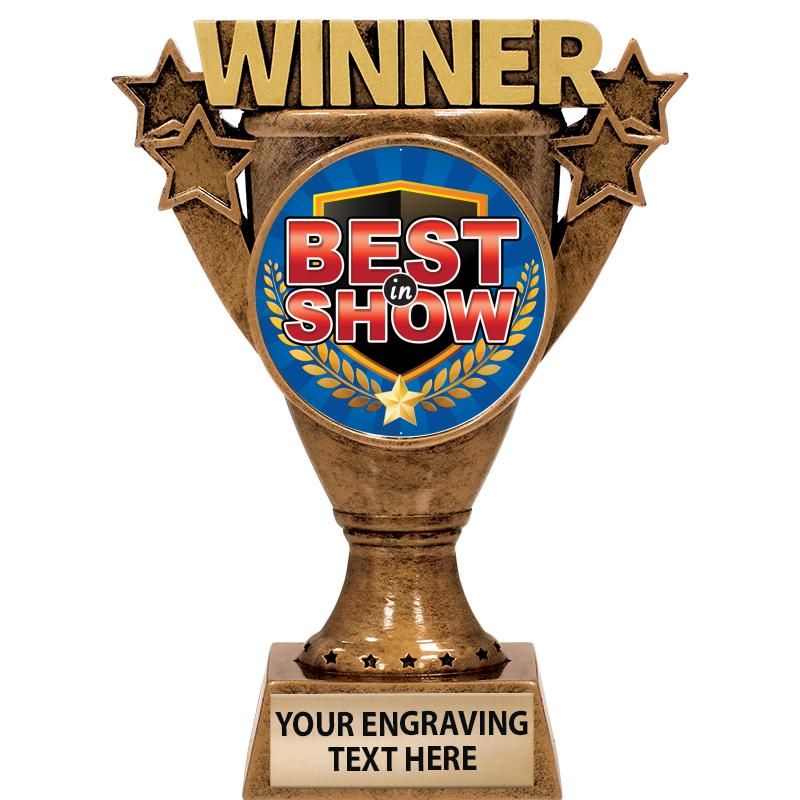 5.5" WINNER INSERT SCULPTURE