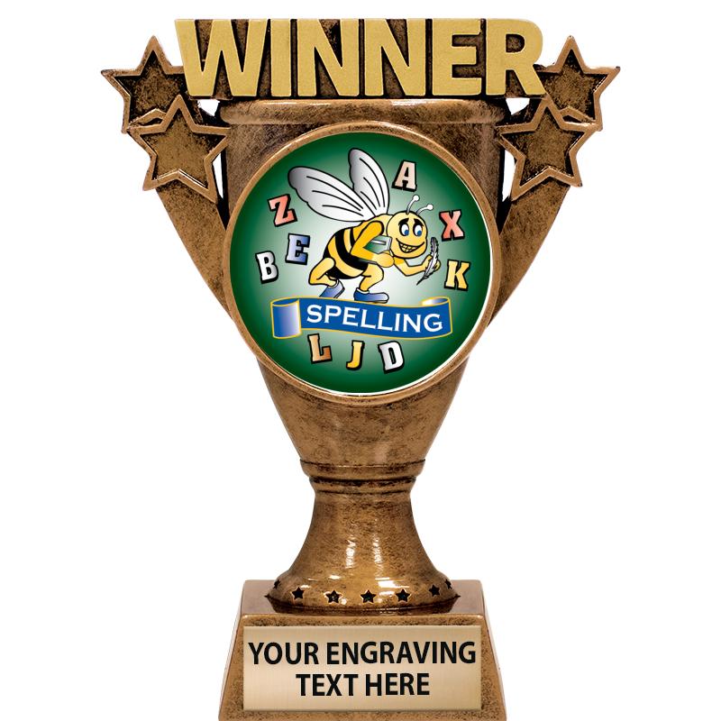 5.5" WINNER INSERT SCULPTURE