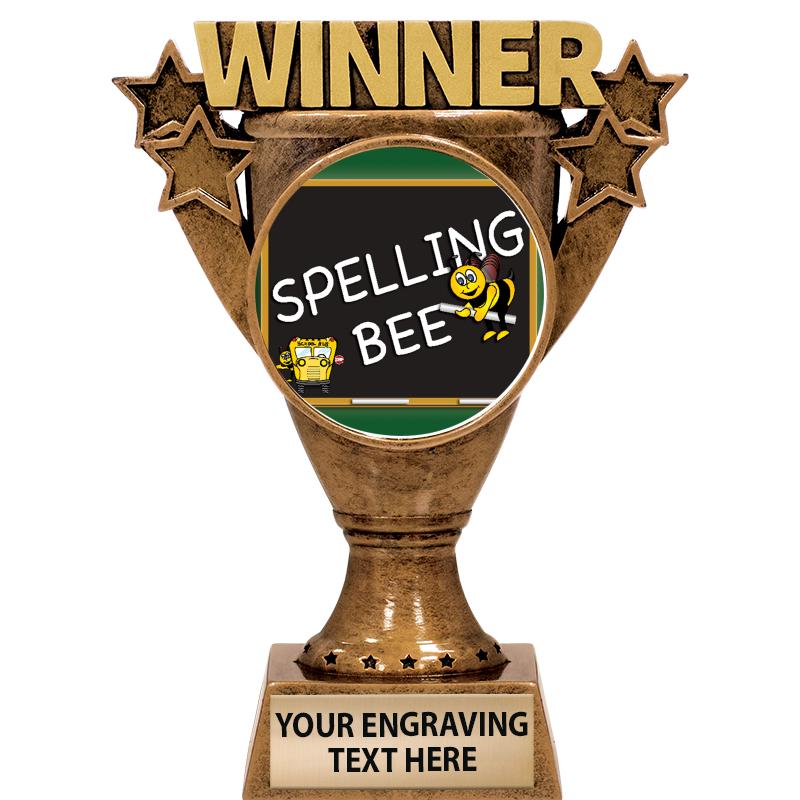 5.5" WINNER INSERT SCULPTURE