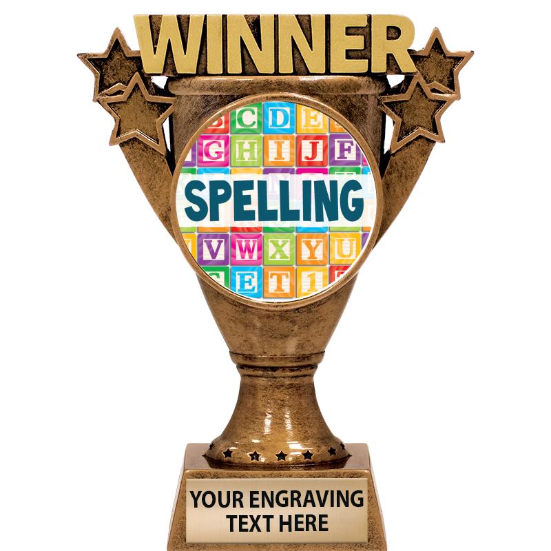 5.5" WINNER INSERT SCULPTURE