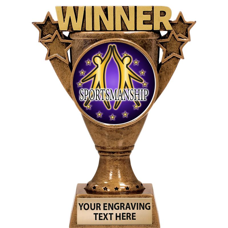 5.5" WINNER INSERT SCULPTURE