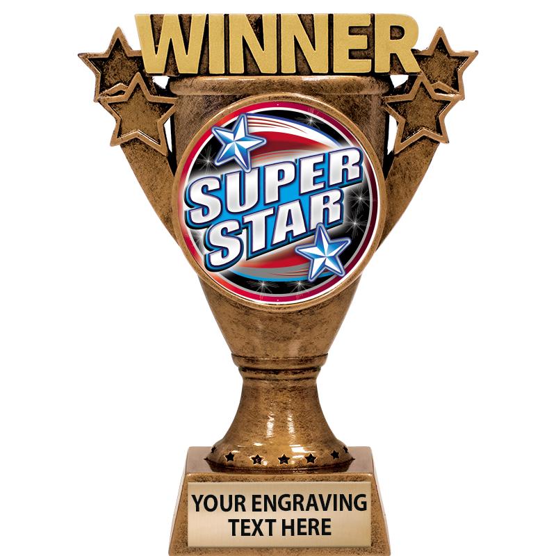 5.5" WINNER INSERT SCULPTURE