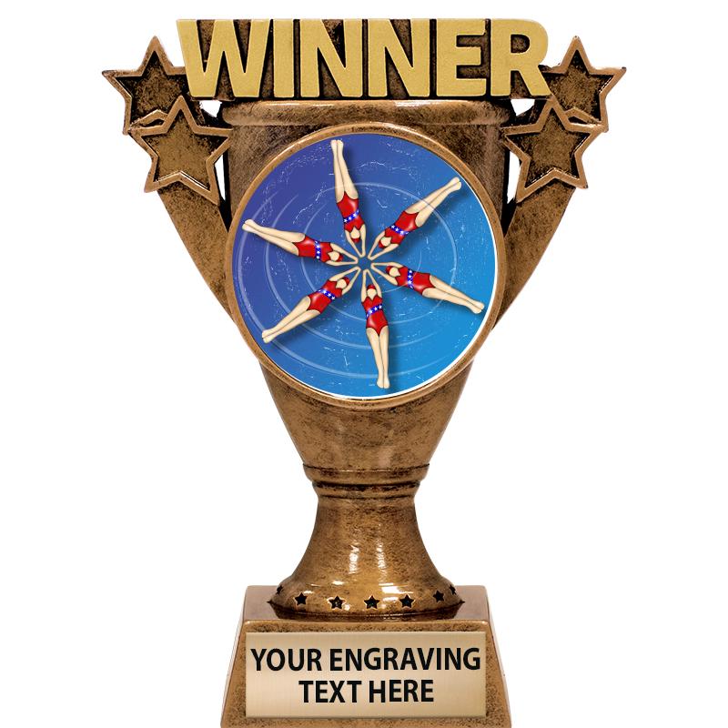 5.5" WINNER INSERT SCULPTURE