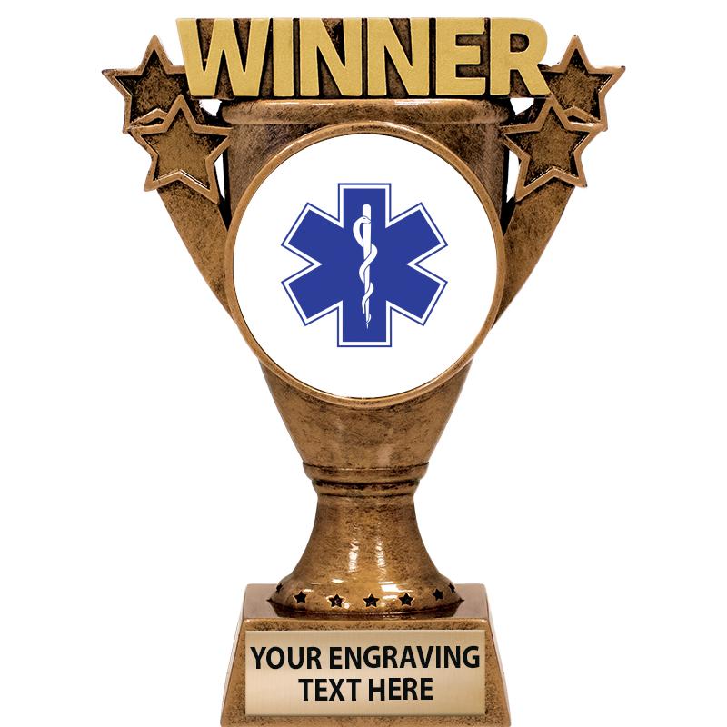 5.5" WINNER INSERT SCULPTURE