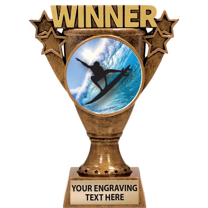 5.5" WINNER INSERT SCULPTURE